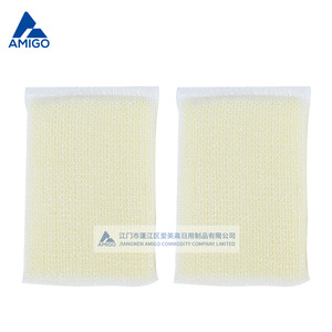 Esponja de pulido Amigo, rectangular, amarilla, para limpieza del hogar - Product Image 3
