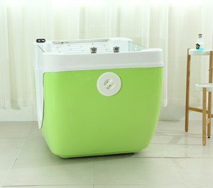 Hot Sale Modern Rectangle <strong>Baby</strong> Spa <strong>Bathtub</strong> with Free-Standing Installation Accessory Drainer Massage Feature for Kids Bathrooms - Product Image 4