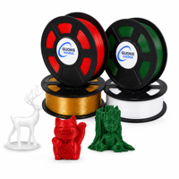 Filament PLA+ 1,75 mm, consommables d'impression 3D professionnels, impression fluide sans obstruction, PLA Plus pour décorations de Noël festives