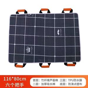แผ่นช่วยหมุนตัว 115x80 ซม. กันลื่น พร้อมที่จับ สำหรับดูแลผู้สูงอายุ - Product Image 2