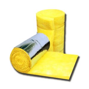 Rollos de lana de vidrio 48K 50mm Aislamiento térmico para pared y techo Ignífugo e insonorizante - Product Image 5