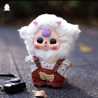 Boîte mystère Baby Three Little Cutie, jouet en peluche doux et mignon, corps de robot à l'échelle 1/12