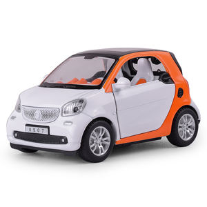 Vendita calda <span class=keywords><strong>1</strong></span> <span class=keywords><strong>24</strong></span> die cast model cars collection Smart model pull back car toys for kids - Product Image 2