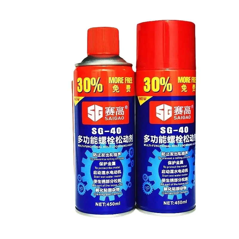 SAIGAO Lubrifiant polyvalent antirouille Spécialiste inhibiteur de corrosion Spray antirouille longue durée