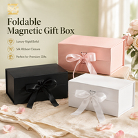 Boîtes cadeaux rigides en carton magnétique de luxe pliables avec logo personnalisé en gros pour vêtements, perruques, chapeaux, emballages en papier pour vêtements