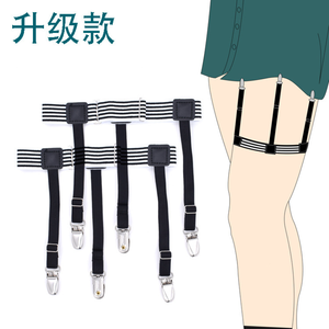 <span class=keywords><strong>Porte</strong></span>-jarretelles en métal réglable nouveau cordon élastique noir sangle de Bondage pour adultes séduisant fétiche Sexy discothèque accessoire de fête - Product Image 3