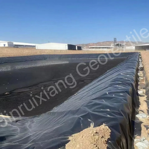 Bâche de bassin en HDPE, géomembrane |   Feuille rugueuse/<span class=keywords><strong>rigide</strong></span> pour l'étanchéité à prix compétitif - Product Image 3