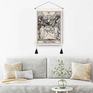 ไพ่ทาโรต์ลายศิลปะตกแต่งบ้าน,อุปกรณ์ตกแต่งแบบฮิปปี้โบฮีเมียน - Product Image 1