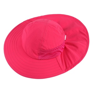 Sombrero de Pescador Ajustable con Protección Solar UPF 50+ para Bebés Niñas, Logotipo Personalizado, Ala Ancha, Protección Solar para la Playa con Diseño de Hojas de Dibujos Animados - Product Image 6