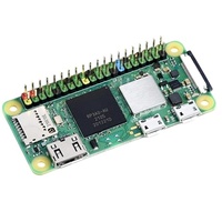 AIsmartlink Pi Zero 2 WH con Conector Pre-Soldado Codificado por Colores, CPU de Cuatro Núcleos a 1GHz, 512MB de RAM, 40 GPIO, Puerto para Cámara CSI