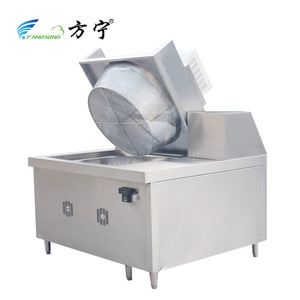 Freidora Comercial de Gran Capacidad con Elevación Automática Fang Ning, Olla Central para Cocina Industrial con Función de Escaldado y Volteo - Product Image 5