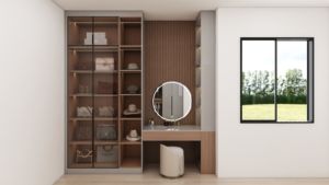 Armario de Madera de Lujo de Alta Calidad Personalizado de Guangdong, China, en Estilo Tradicional - Product Image 5