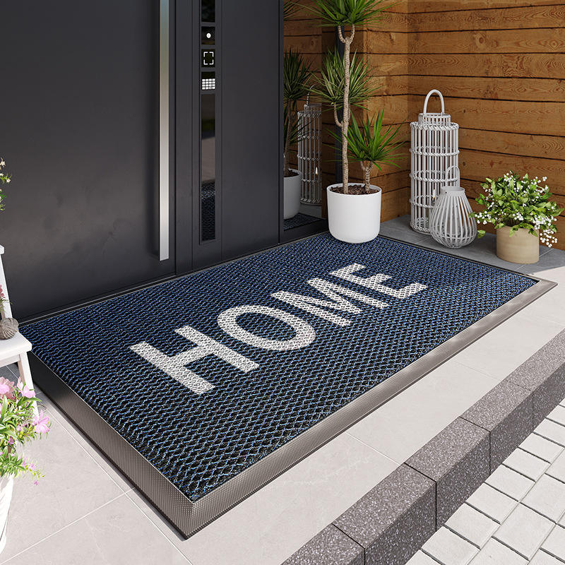 พรมเช็ดเท้า Elastic King - สีฟ้า Home