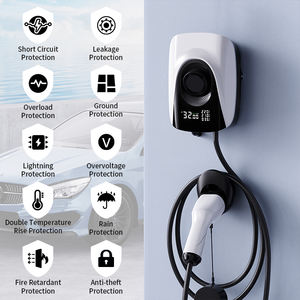 7kw Fast 230v ± 10% IP55 Station <span class=keywords><strong>de</strong></span> charge <span class=keywords><strong>de</strong></span> <span class=keywords><strong>voiture</strong></span> <span class=keywords><strong>de</strong></span> véhicule <span class=keywords><strong>électrique</strong></span> Terminal <span class=keywords><strong>de</strong></span> nouvelle condition pour Jaguar I-Pace Hyundai Santa Fe 2018 - Product Image 5