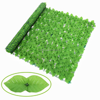 Clôture en plastique pour jardin plante verte feuilles herbe mur filet pour poulet clôture