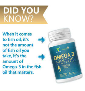 Компенсационная капсула для глубоководного масла N24, Высококачественная добавка для здоровья мозга, 1000 мг EPA + DHA + GLA omega 3, софтгели для рыбьего жира - Product Image 6