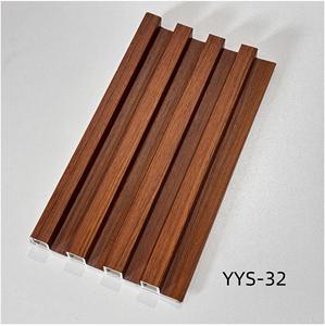 YAYUANSHI Panel de Revestimiento de Pared WPC Impermeable para Decoración Interior, Tablero Interior de PVC Acanalado - Product Image 5