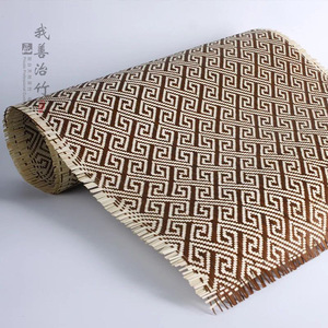 Bamboo Woven Mat Superior Quality Eco-Friendly Asian Design Home Decoration Furniture Veneer Material - Product Image 1