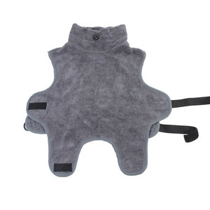 Peignoir réglable pour chat et chien avec ceinture élastique Absorbant en fibres superfines Serviette à séchage rapide Pyjama pour animaux de compagnie Vêtements pour chien - Product Image 6