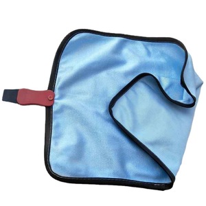 Car Wash Towel 40x30 Cm Microfiber Absorbent With Tire Crevice <b>Scraper</b> For Auto <b>Cleaning</b> - Product Image 4