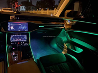 Prix usine voiture lumière ambiante pour Audi A6 A7 c8 64 couleurs Led lumière ambiante voiture intérieur voiture lumière décorer lampe décorative