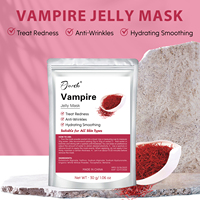 Marque privée Gelée Bio Visage Cristal Vampire Gelée Masque Hydratant Lissant Collagène Masque Facial Produit OEM/ODM