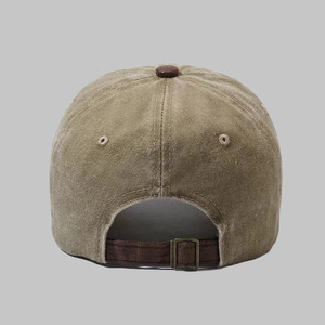 Gorra de Béisbol Unisex Color Caqui, Lona, Hebilla Ajustable, para las Cuatro Estaciones, Uso Casual - Product Image 1