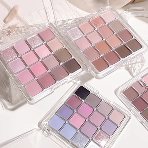 Biểu Tượng Tùy Chỉnh 16-Màu Ice Cream Eye Shadow Palette Cao Sắc Tố Bền Matte Ngọc Trai Long Lanh Cho Da Tối Tông Màu Ánh Lung Linh - Product Image 4