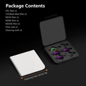 Juego de Filtros para DJI Osmo Pocket 3, CPL ND16 ND64 ND256, Accesorios para Cámara de Acción y Vlogs de Viaje para DJI Pocket 3 - Product Image 6