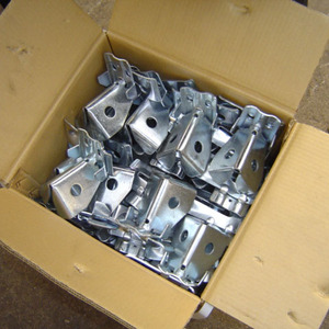 Soporte de Acero Tradicional de Pared Simple, Accesorios de Ferretería, Soporte de Presión Reutilizable para Paneles de Encofrado, Construcción de Hormigón - Product Image 4