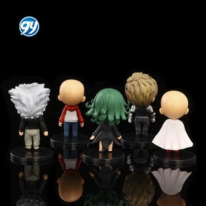 5 Pcs One Punch Man Figure Set B Style Saitama Genos <span class=keywords><strong>Garou</strong></span> Anime Statue Cake Topper - Product Image 5