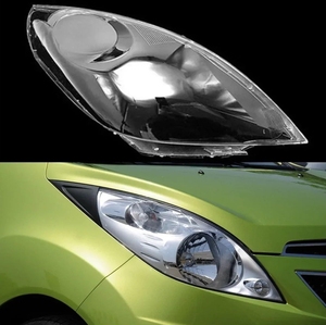 Phụ kiện ô tô Chevrolet Spark 2011-2014, vỏ đèn pha nhựa, bộ che đèn pha, phụ tùng ngoại thất ô tô - Product Image 3