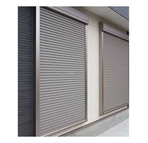 <span class=keywords><strong>Porte</strong></span> fenêtre de sécurité à <span class=keywords><strong>volet</strong></span> <span class=keywords><strong>roulant</strong></span> en aluminium de style moderne résistant aux ouragans <span class=keywords><strong>avec</strong></span> surface finie étanche - Product Image 1