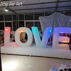 Beleuchten Sie Ihr Ereignis mit aufblasbaren LED-Liebesbriefen - Product Image 2