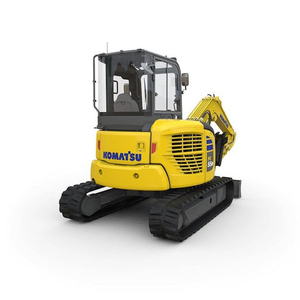 Mini excavadora de orugas usada Komatsu PC55, precio bajo para maquinaria de construcción, original de Japón, 5 toneladas, 5,5 toneladas, pc55 - Product Image 3
