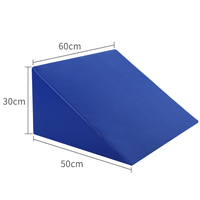 Coussin confortable en forme de Triangle, 1 pièce, coussin de pied et de jambe, mousse à mémoire de forme pliable, système de coussin inclinable pour la lecture