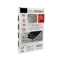 Boîte cadeau personnalisée en carton blanc écologique et recyclable pour batterie externe, avec fenêtre et impression offset pour téléphone portable