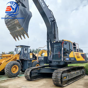 Excavadora de cadenas Volvo EC480 usada de 48 toneladas, bien mantenida con historial de servicio completo, lista para movimiento de tierras a gran escala y excavación de zanjas - Product Image 2