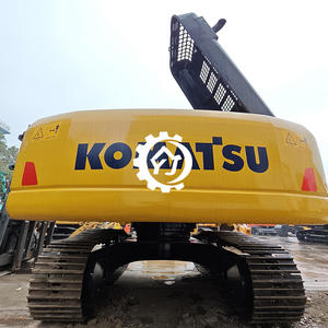 Excavadora de cadenas Komatsu PC350 usada de servicio pesado, equipo original japonés para construcción, minería y movimiento de tierras. - Product Image 6
