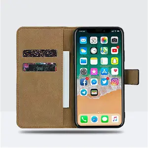 Luxury Hot Vintage PU Leather Flip Wallet Mobile Phone Case leather cue case for iPhone 12 Mini/12/12 Pro/12 Pro Max Cover