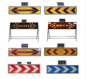 25 Lamps Remote Control Car Mounted Arrow Panels Traffic Control Portable Led Sign Board Road Safety Directional Arrow Board