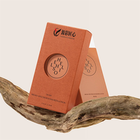 Boîte rigide personnalisée pour bougies carrées, écologique, réutilisable, avec lamination mate, gaufrage, portable et recyclable pour la maison