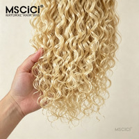 Vente en gros d'usine MSCICI Tissages de cheveux humains bruts 100% vierges doublement étirés avec cuticules alignées, Lots de cheveux 100% humains