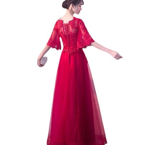 Wedding Evening Dress High Waist Sweetheart Neckline Lace Chiffon A-Line Plus Size Maternity Women Formal Gown - Product Image 5