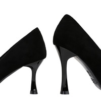 Nouvelles chaussures à talons fins noires pour mariée, respirantes, en caoutchouc, à enfiler, pour femmes, printemps, été, automne, hiver, travail
