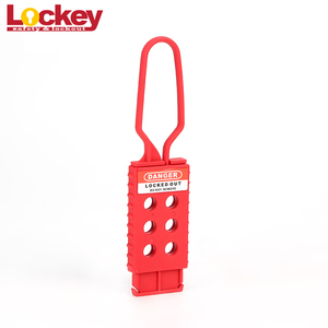 Lockey Loto D'isolation En Nylon Lockout Hasp pour 6 Cadenas - Product Image 2