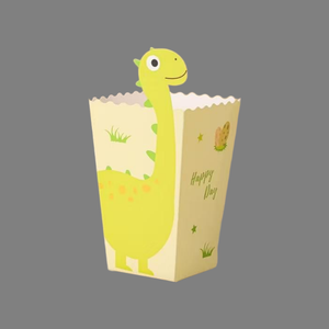 Caja de Papel Plegable Desechable Personalizada para Papas Fritas, Palomitas y Otros Snacks, Ideal para Cines y Salas de Cine - Product Image 5