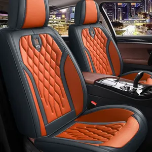 Phụ kiện nội thất xe hơi mới được bao quanh hoàn toàn bằng da thoáng khí bọc ghế xe hơi toàn bộ Phiên Bản phổ thông sang trọng