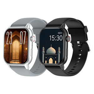 Fw35 Smartwatch Hombre Vòng đeo tay hồi giáo cổ tay đồng hồ qiblaf quran allah's 99 Tên Relojes Đồng hồ thông minh 2024 2025 thiết bị đeo được - Product Image 1