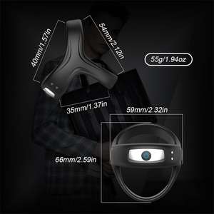 Vibromasseur électrique en silicone imperméable de qualité supérieure, rechargeable par USB, 10 vitesses de vibration, télécommande, anneau pénien, jouet intime - Product Image 3